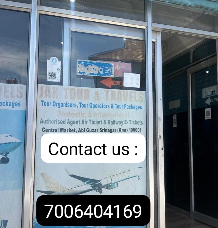 JAK Tour & Travels Srinagar office 1