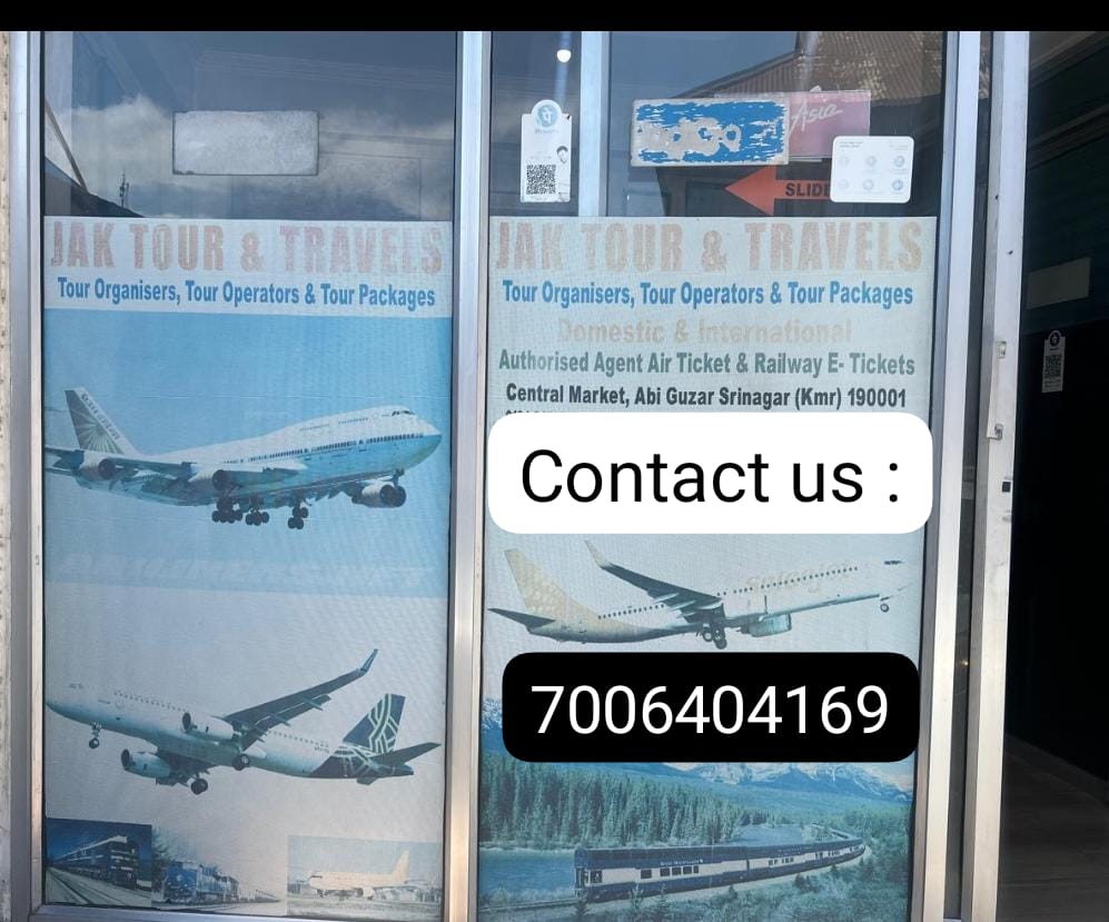 JAK Tour & Travels Srinagar office 2
